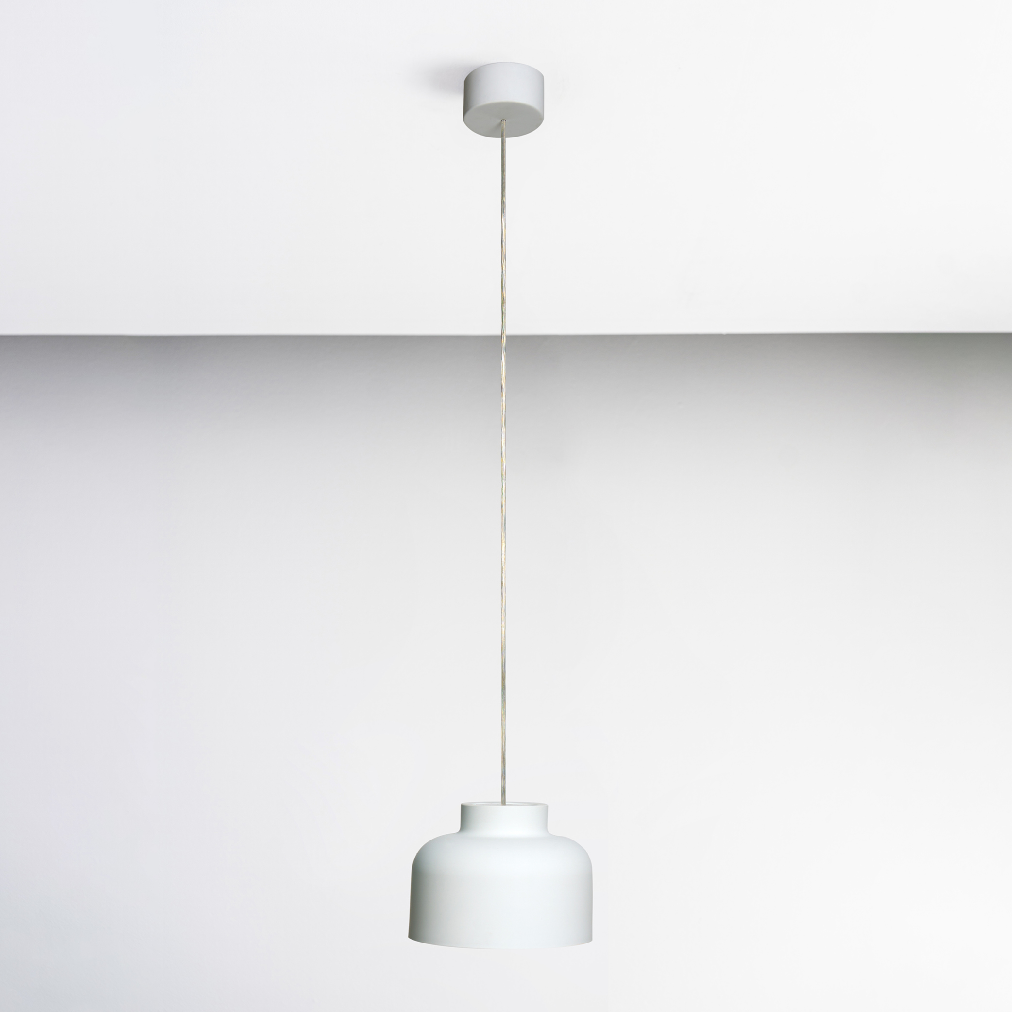 BOTTONE SOSPENSIONE BIANCO 24W 2700K-3000K-4000K DIMMERABILE