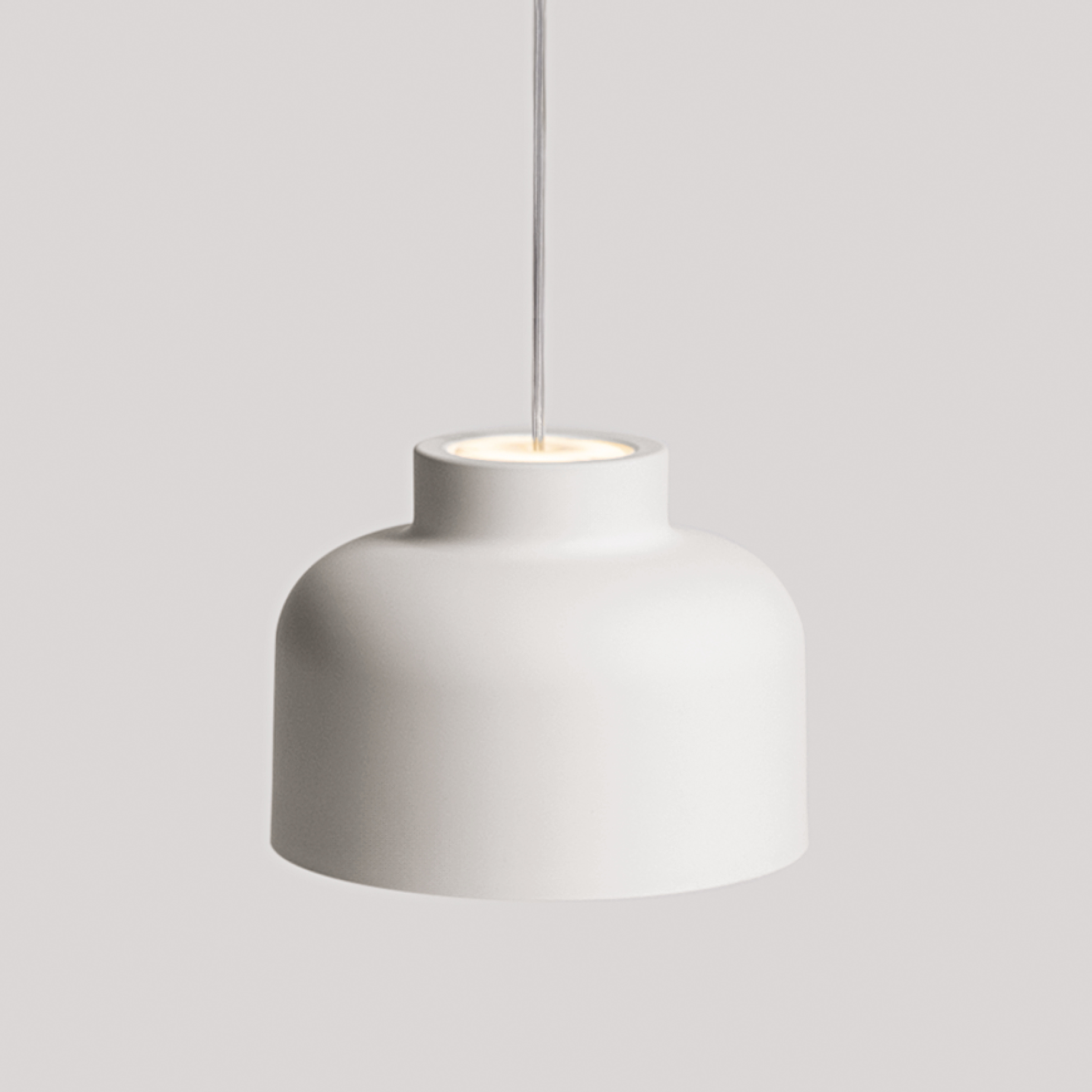BOTTONE SOSPENSIONE BIANCO 24W 2700K-3000K-4000K DIMMERABILE