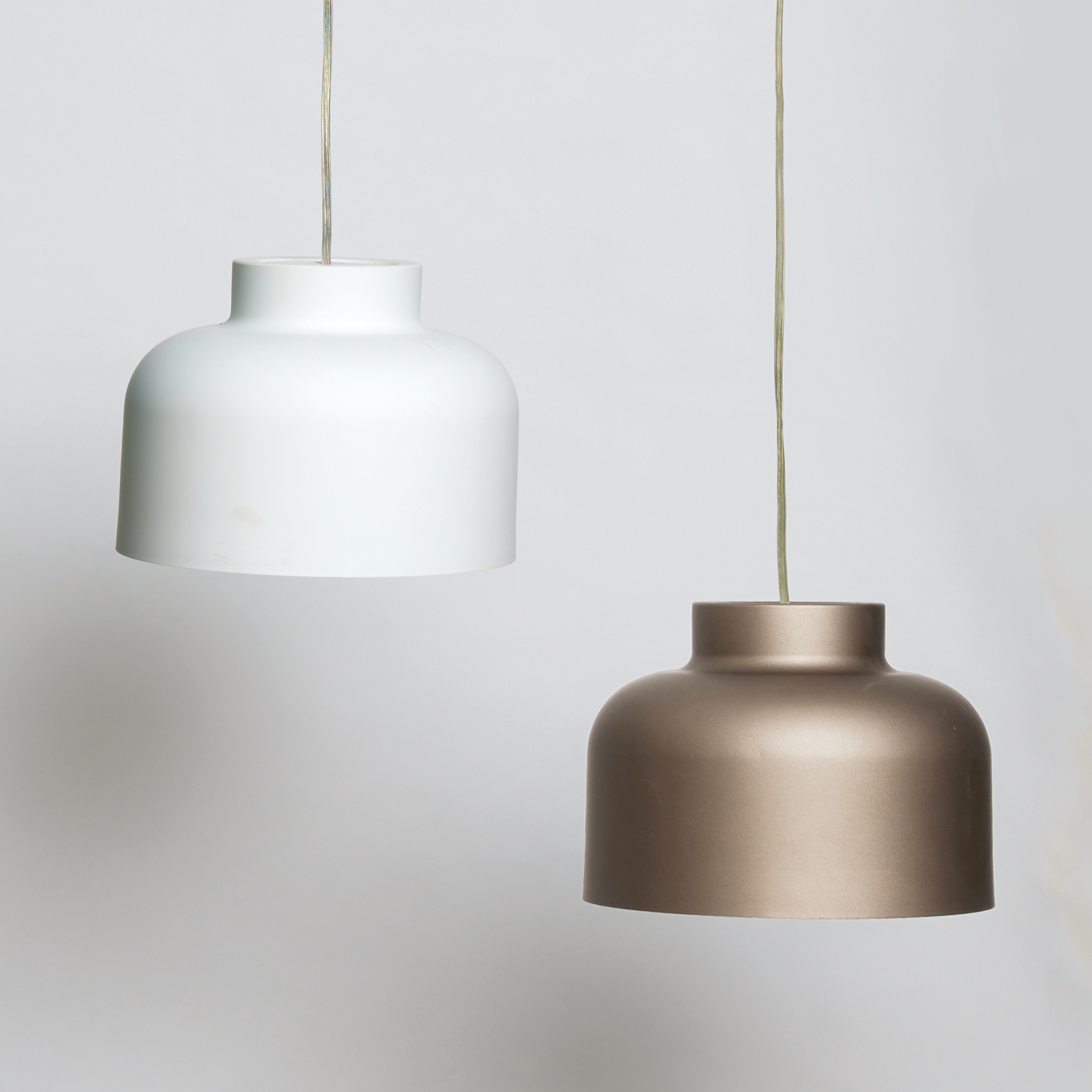 BOTTONE SOSPENSIONE BIANCO 24W 2700K-3000K-4000K DIMMERABILE