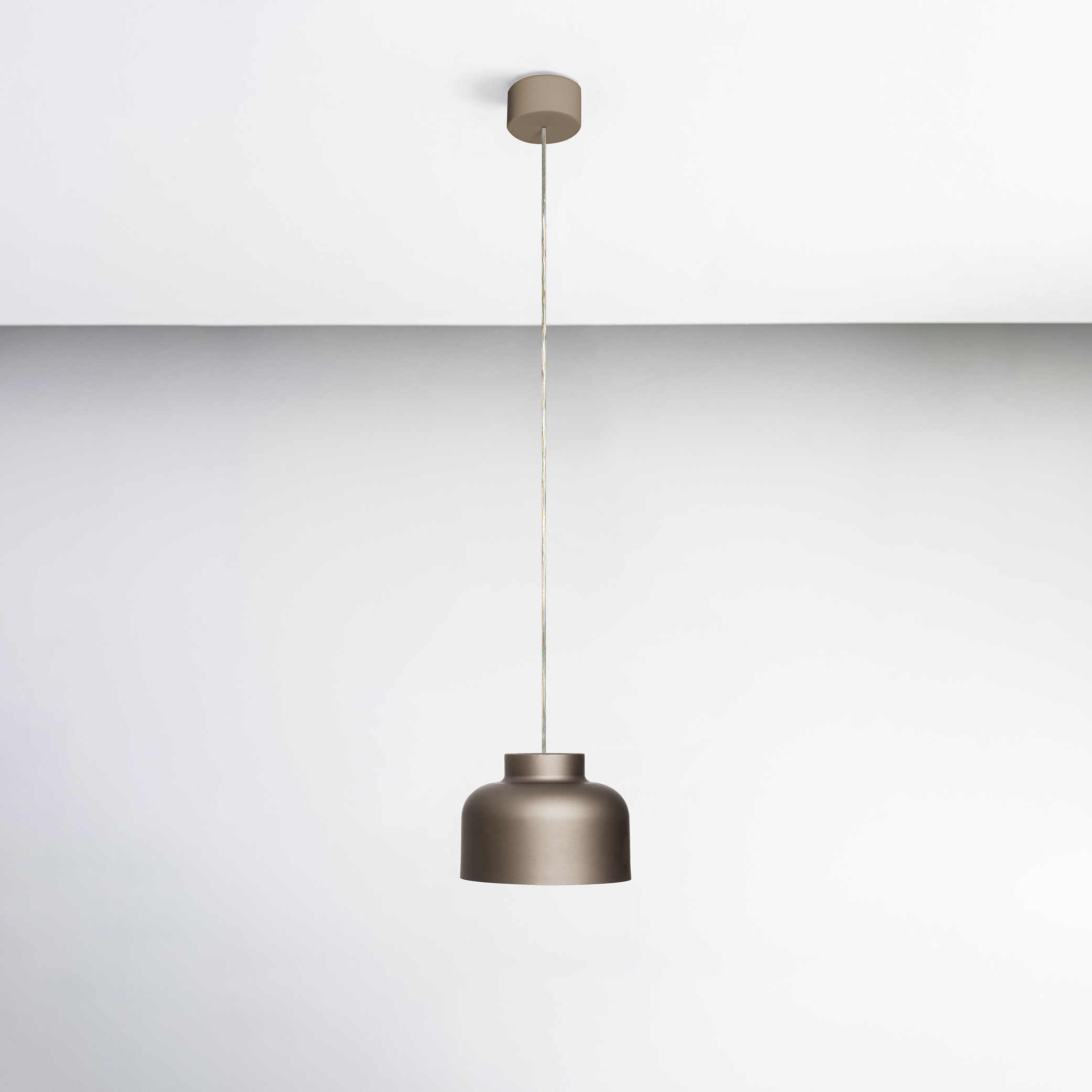 BOTTONE SOSPENSIONE SABBIA 24W 2700K-3000K-4000K DIMMERABILE