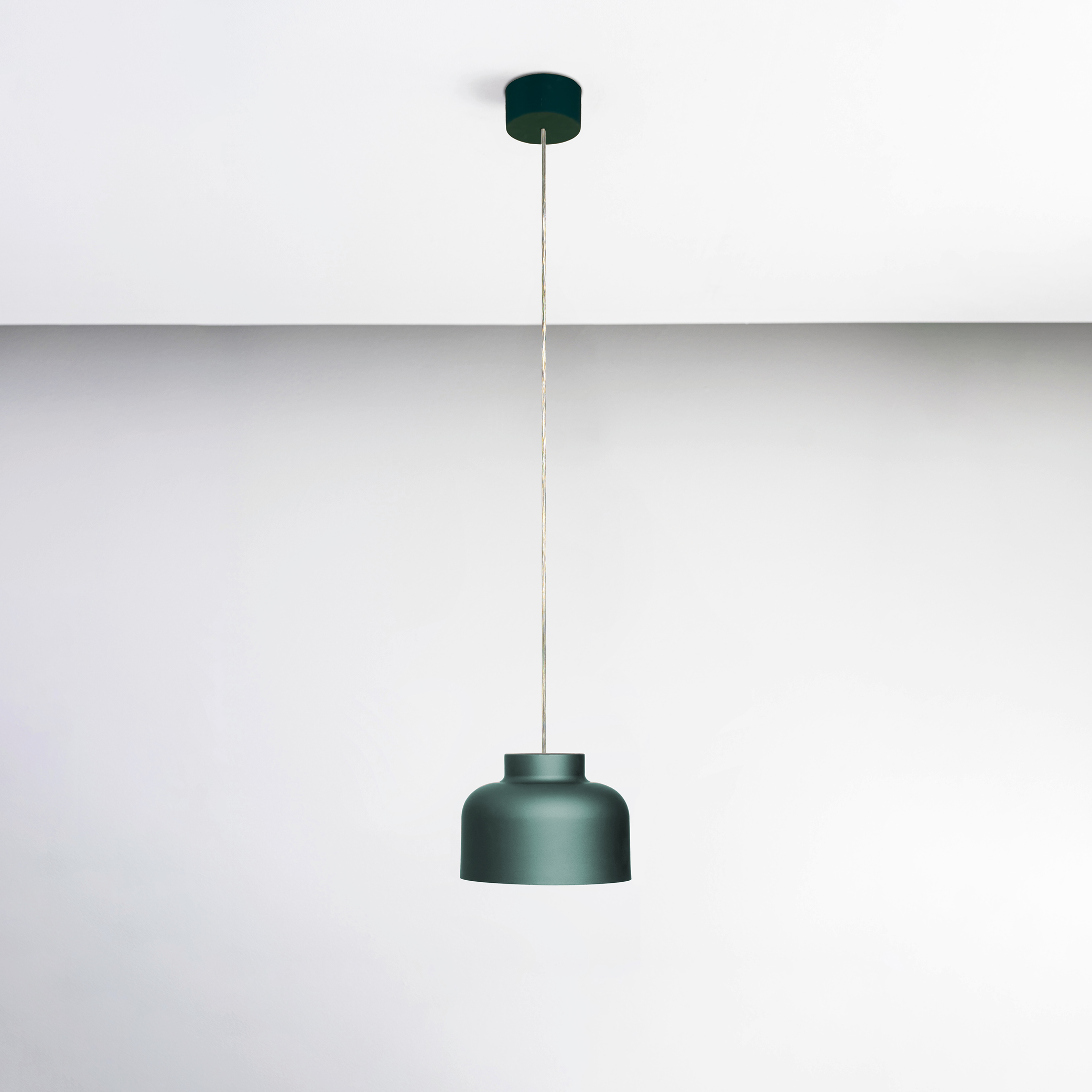 BOTTONE SOSPENSIONE PETROLIO 24W 2700K-3000K-4000K DIMMERABILE