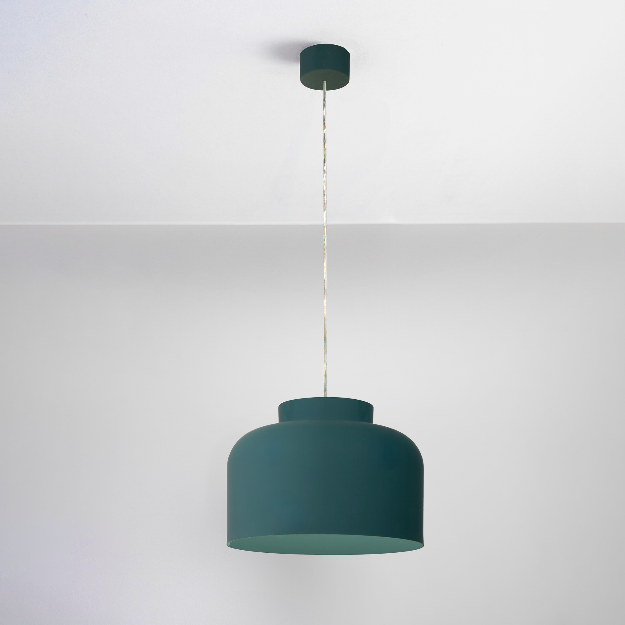 BOTTONE SOSPENSIONE PETROLIO 30W 2700K-3000K-4000K DIMMERABILE