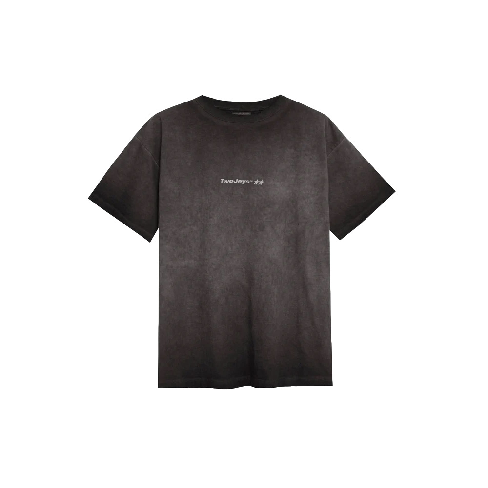 TWOJEYS Maglietta Maniche Corte Tee Icon Washed Black 