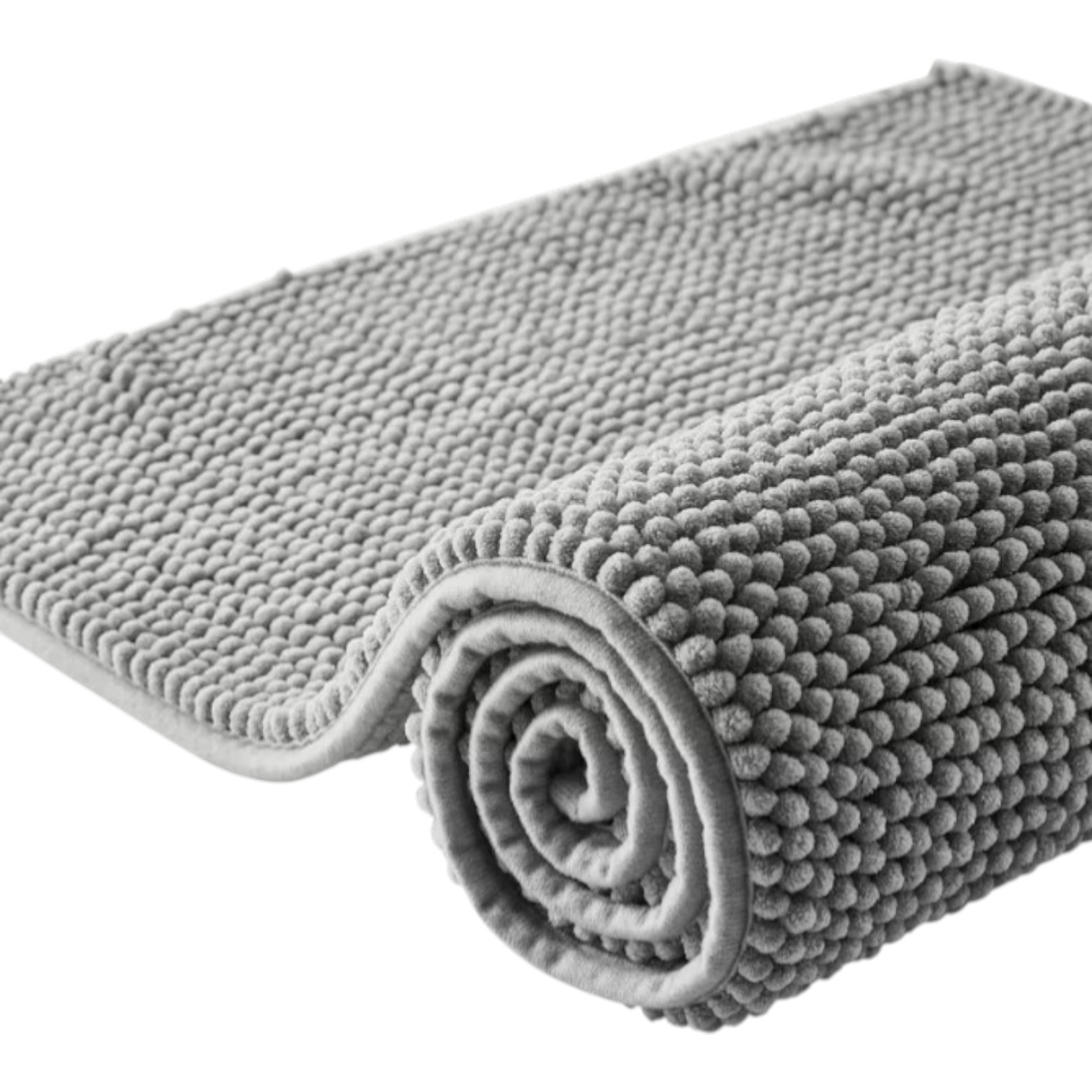 Tappeto Cloud 60 x 110 con antiscivolo - grigio perla