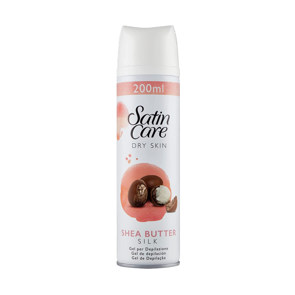 Satin Care Gel per Depilazione con Burro di Karitè 200 ml