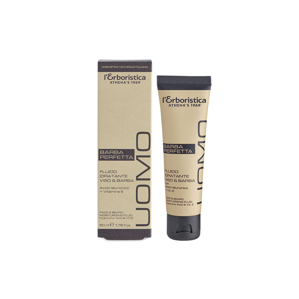 Uomo Fluido Idratante Viso & Barba 50 ml