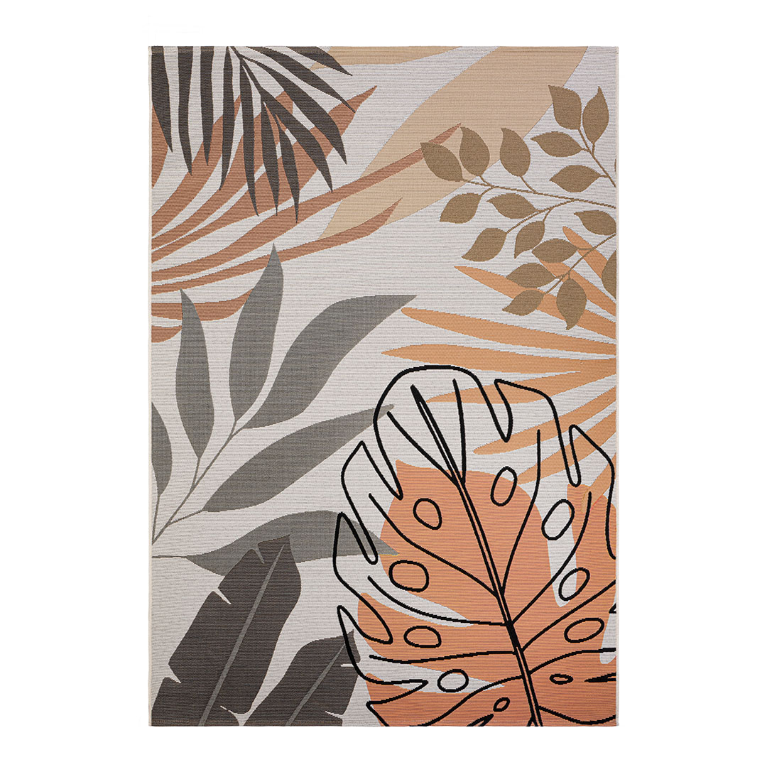 Tappeto AMAZZONIA 1548W/Q03 – Stile tropicale e versatilità per interni ed esterni