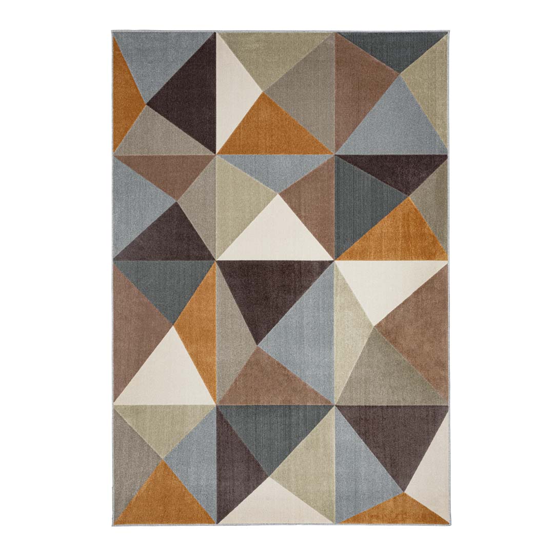 VITTORIA 9780013/5171 – Geometric Low Pile Rug with Contemporary Appeal