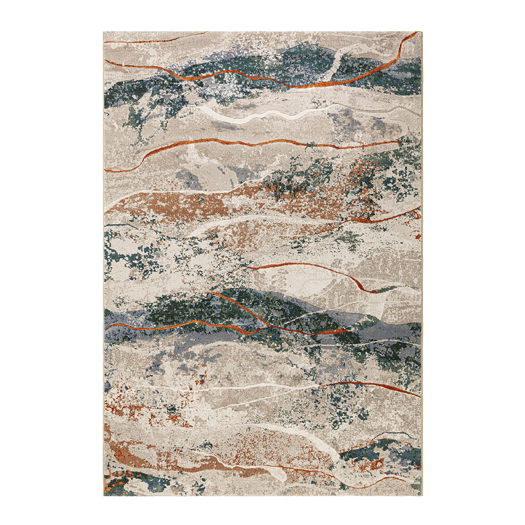 Tappeto LAGUNA 83030/9262 – Movimento e colore per interni di stile - Immagine principale