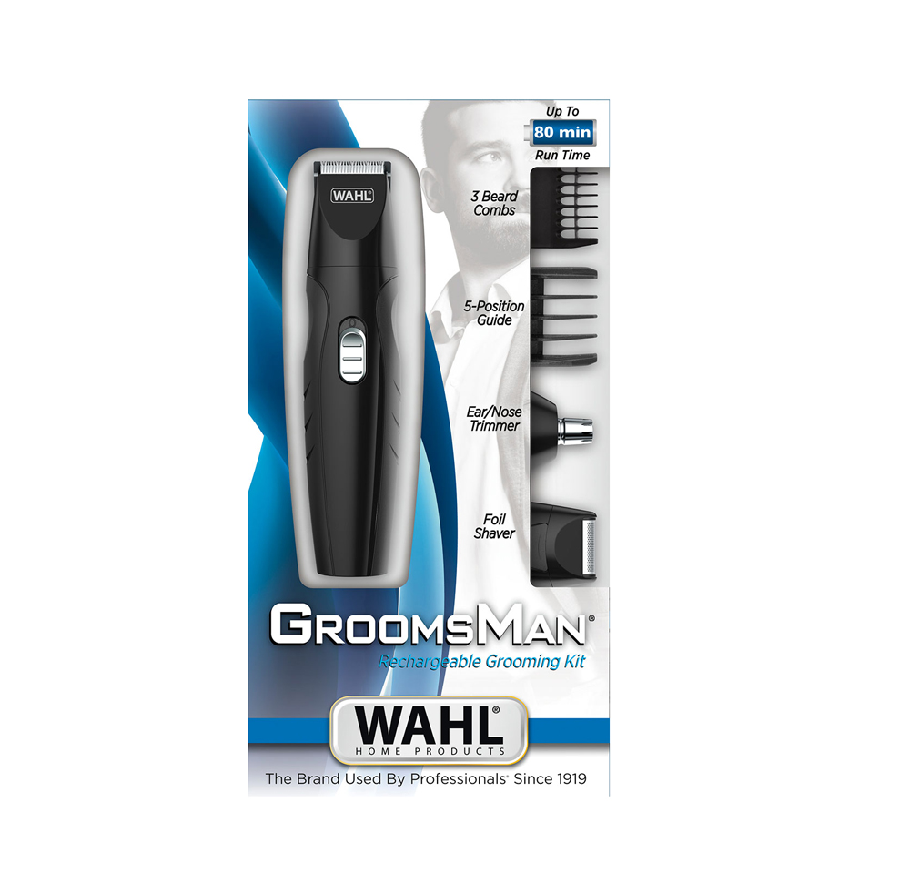 Kit Groomsman Rechargeable Grooming