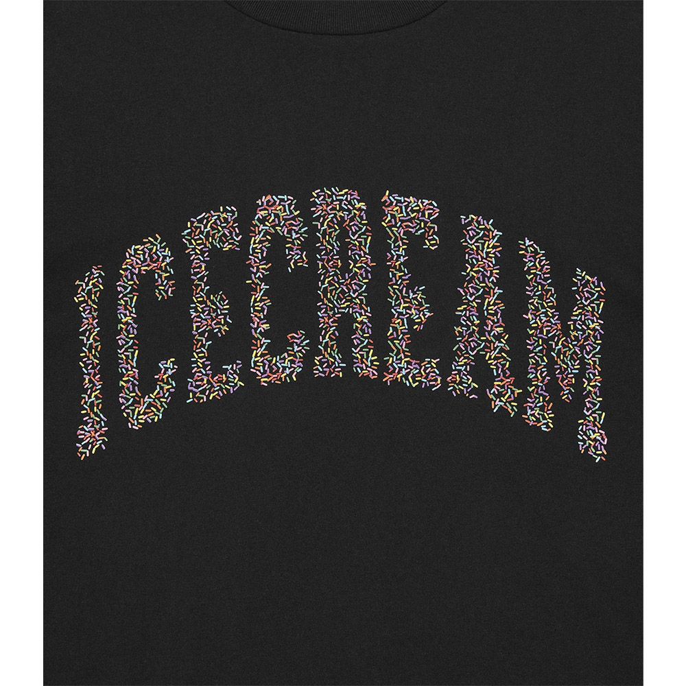 ICECREAM Maglietta Maniche Corte Tee Sprinkles Black 