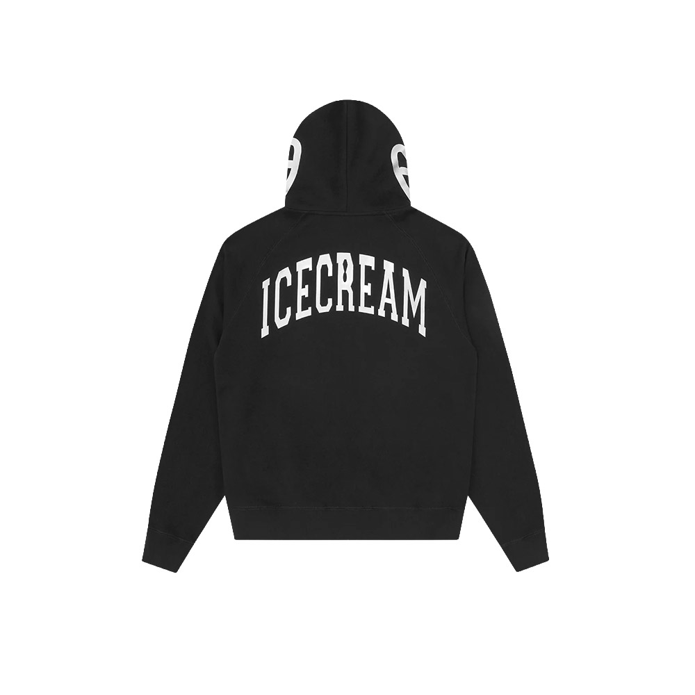ICECREAM Felpa Zip Hoodie Smiley Through 