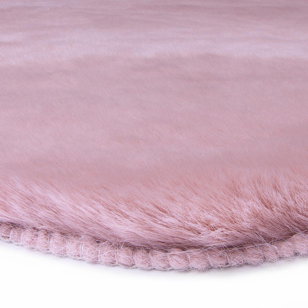 Tappeto FUR BAMBY RUG ROSA ANTICO – Eleganza soffice e versatile per la cameretta dei bimbi