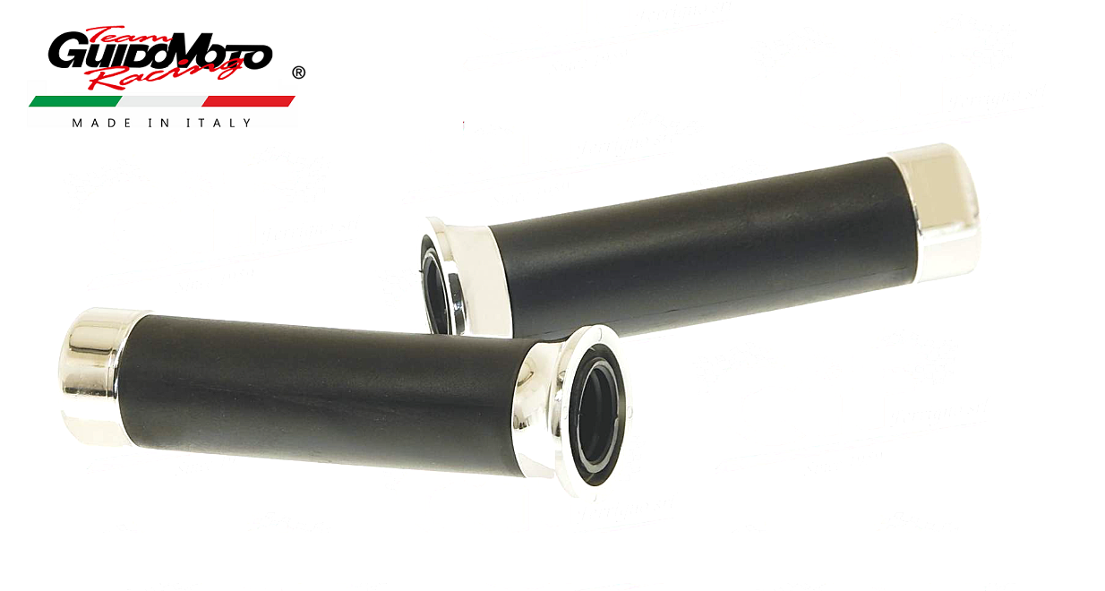 MANOPOLE NERE CROMATE VESPA RALLY GTR SPRINT PX T5 COSA PIAGGIO LML STAR 10246