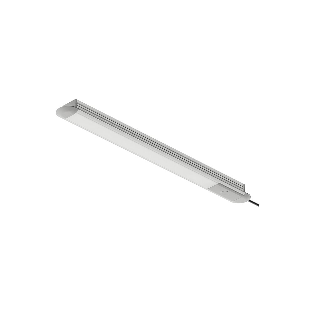 TAPPO TERMINALE LOOX PER PROFILO AD INCASSO H.13 ARGENTO