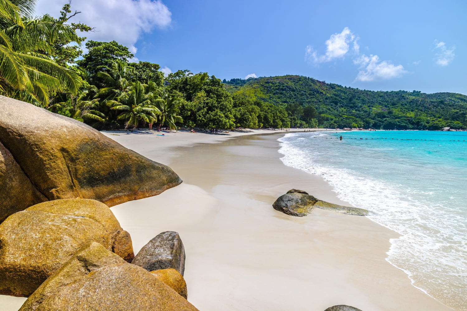spiaggia a seychelles