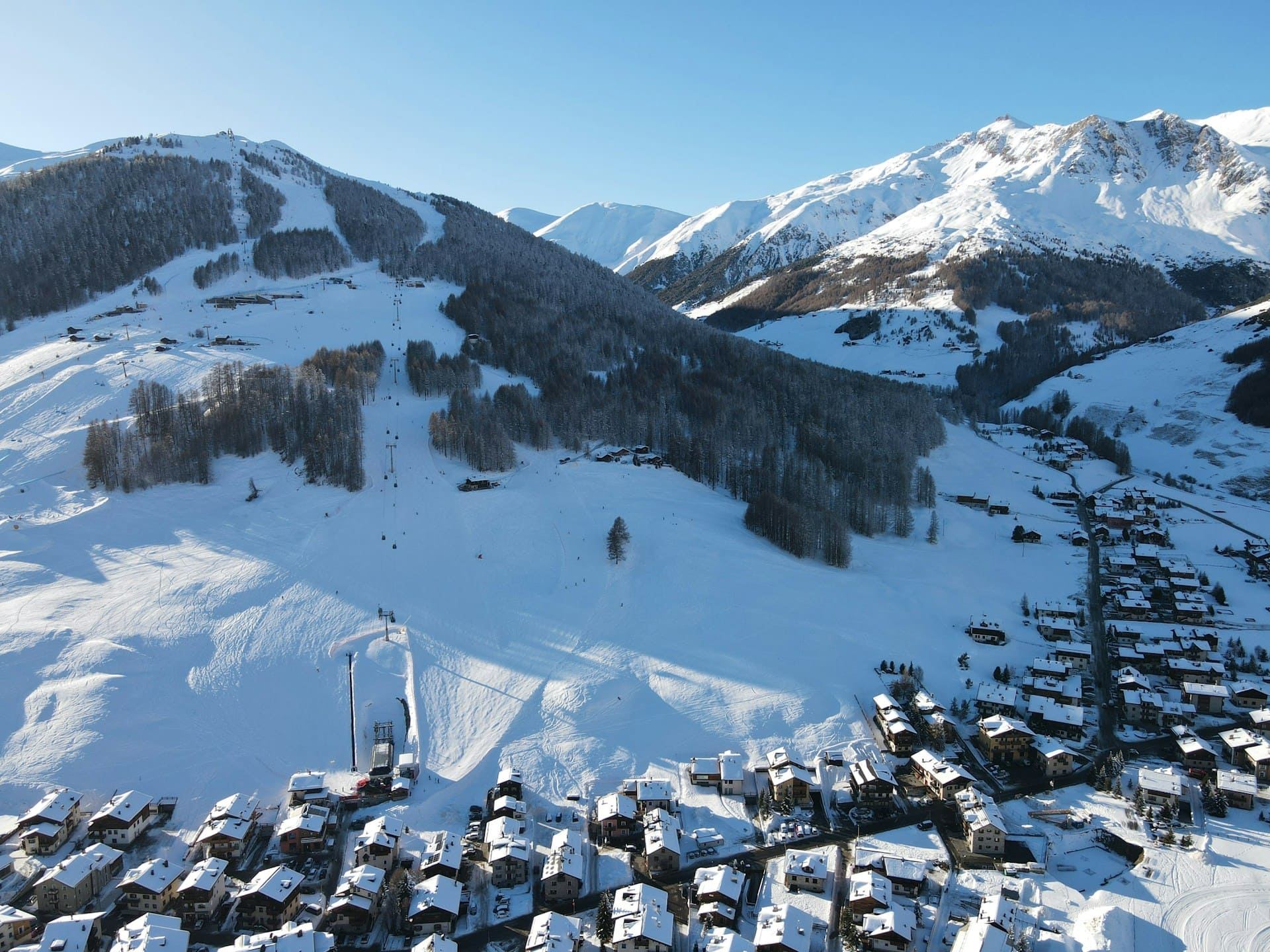 monte innevate livigno