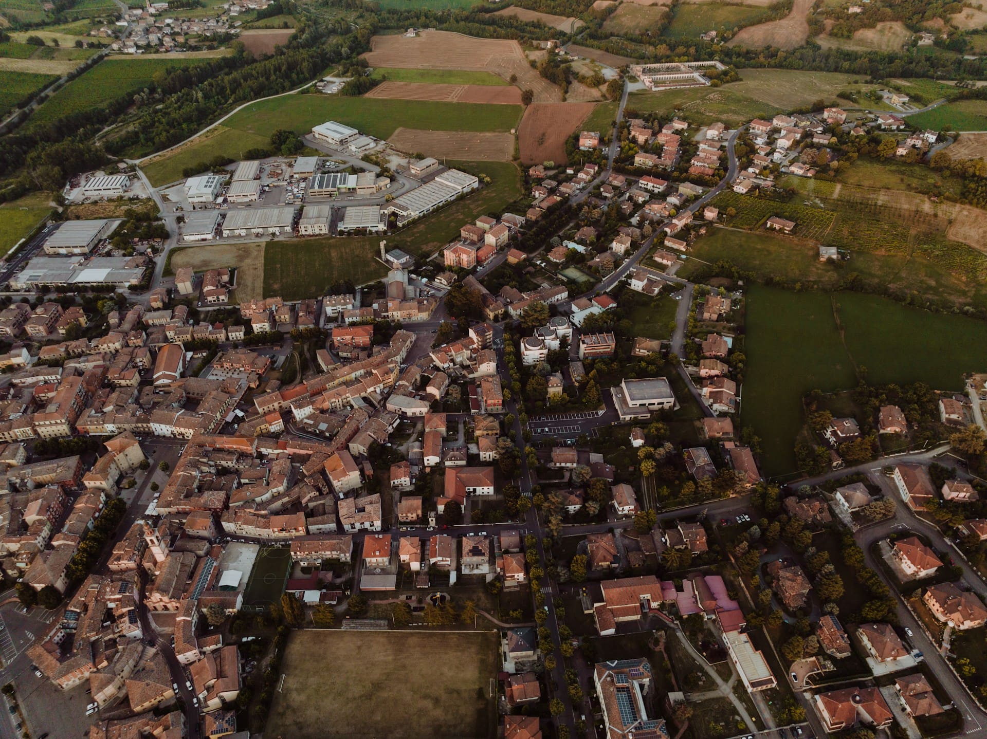 val tidone dall'alto