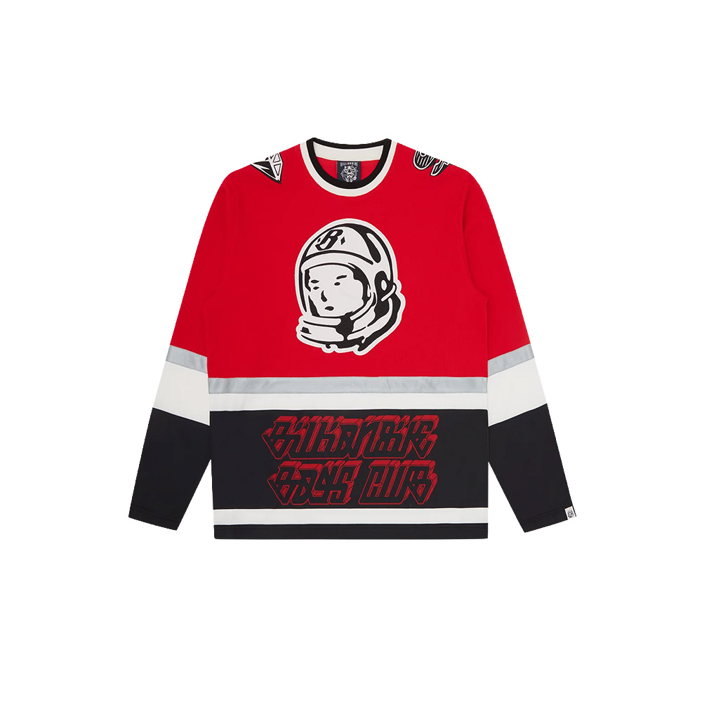 BILLIONAIRE BOYS CLUB Maglia Maniche Corte Hockey Top Applique Astro 