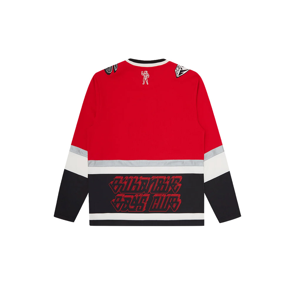BILLIONAIRE BOYS CLUB Maglia Maniche Corte Hockey Top Applique Astro 