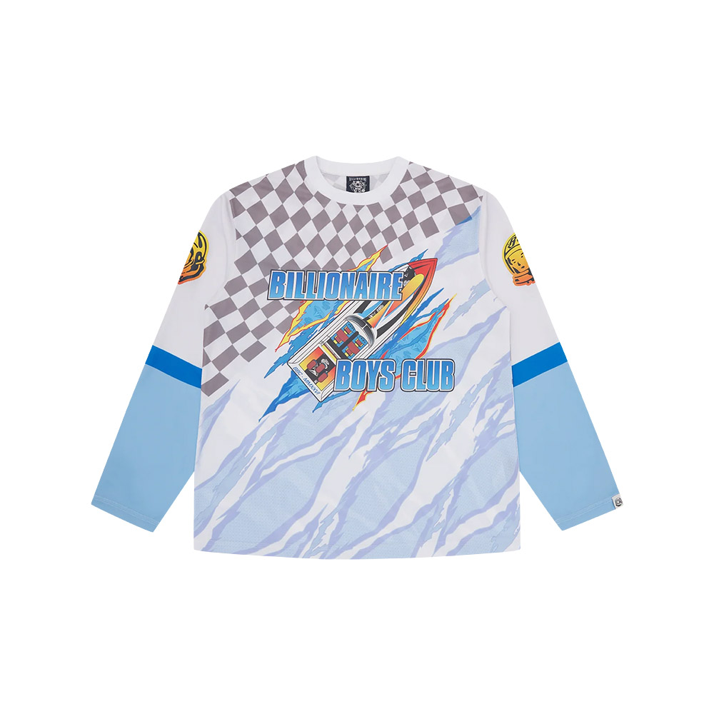 BILLIONAIRE BOYS CLUB Maglia Maniche Lunghe LS Sport Top Speed Ripper