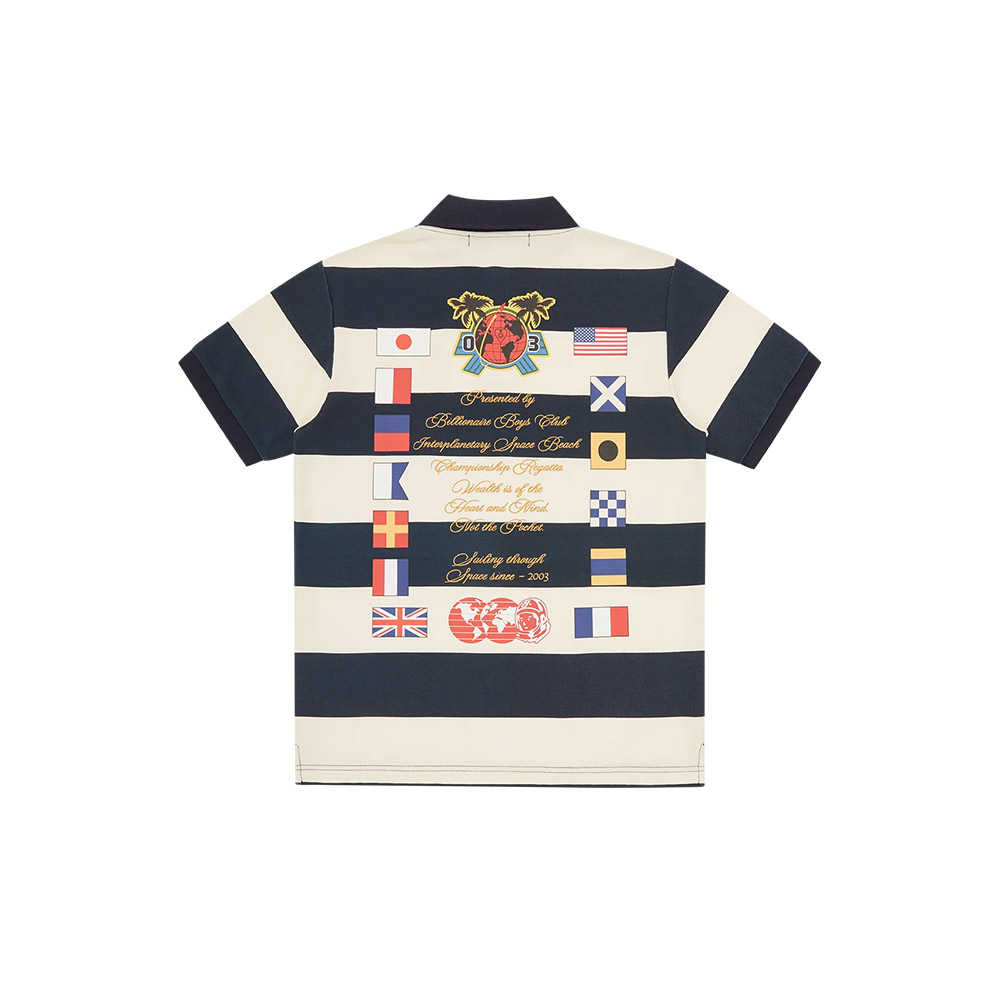 BILLIONAIRE BOYS CLUB Polo Regatta Stripe Shirt 