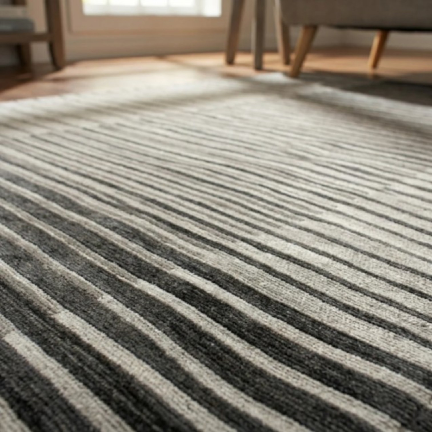 Tappeto Neon antiscivolo - Grigio