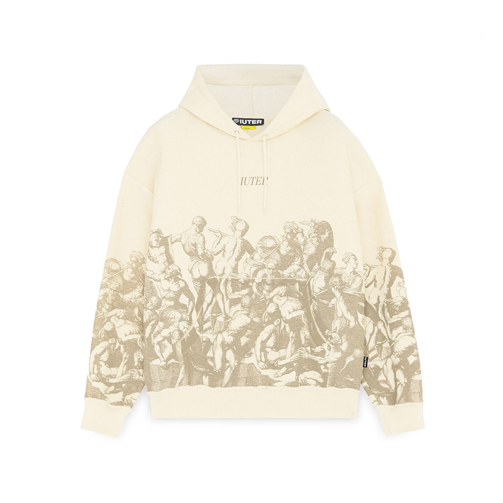 IUTER Felpa Cappuccio Hoodie Reverse Battle