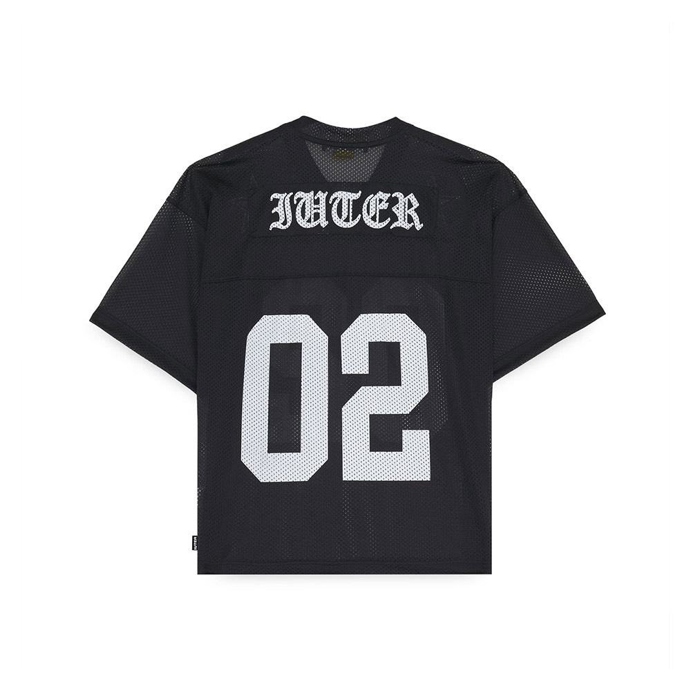 IUTER Maglietta Maniche Corte Football Jersey Stars Mesh 