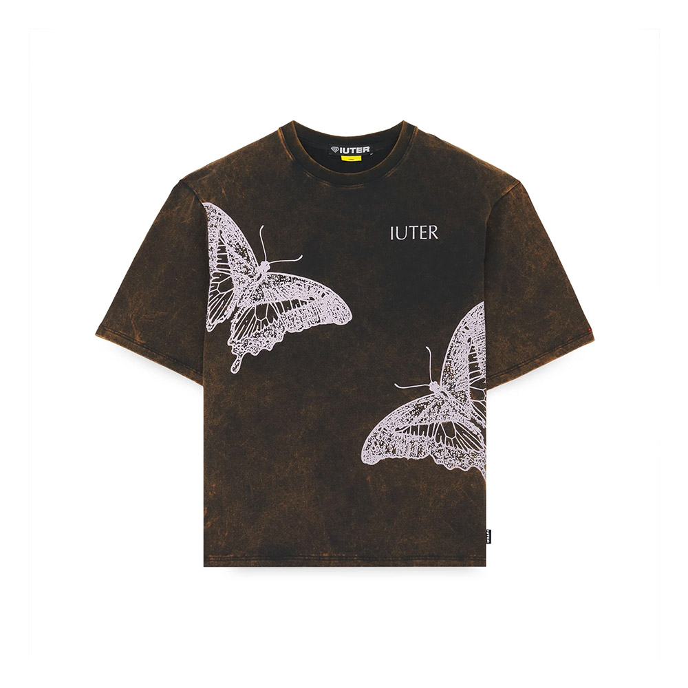 IUTER Maglietta Maniche Corte Tee Marble Butterfly