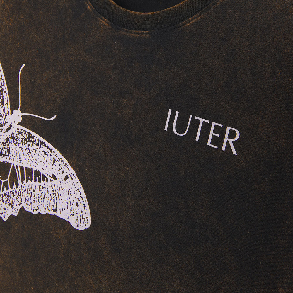 IUTER Maglietta Maniche Corte Tee Marble Butterfly