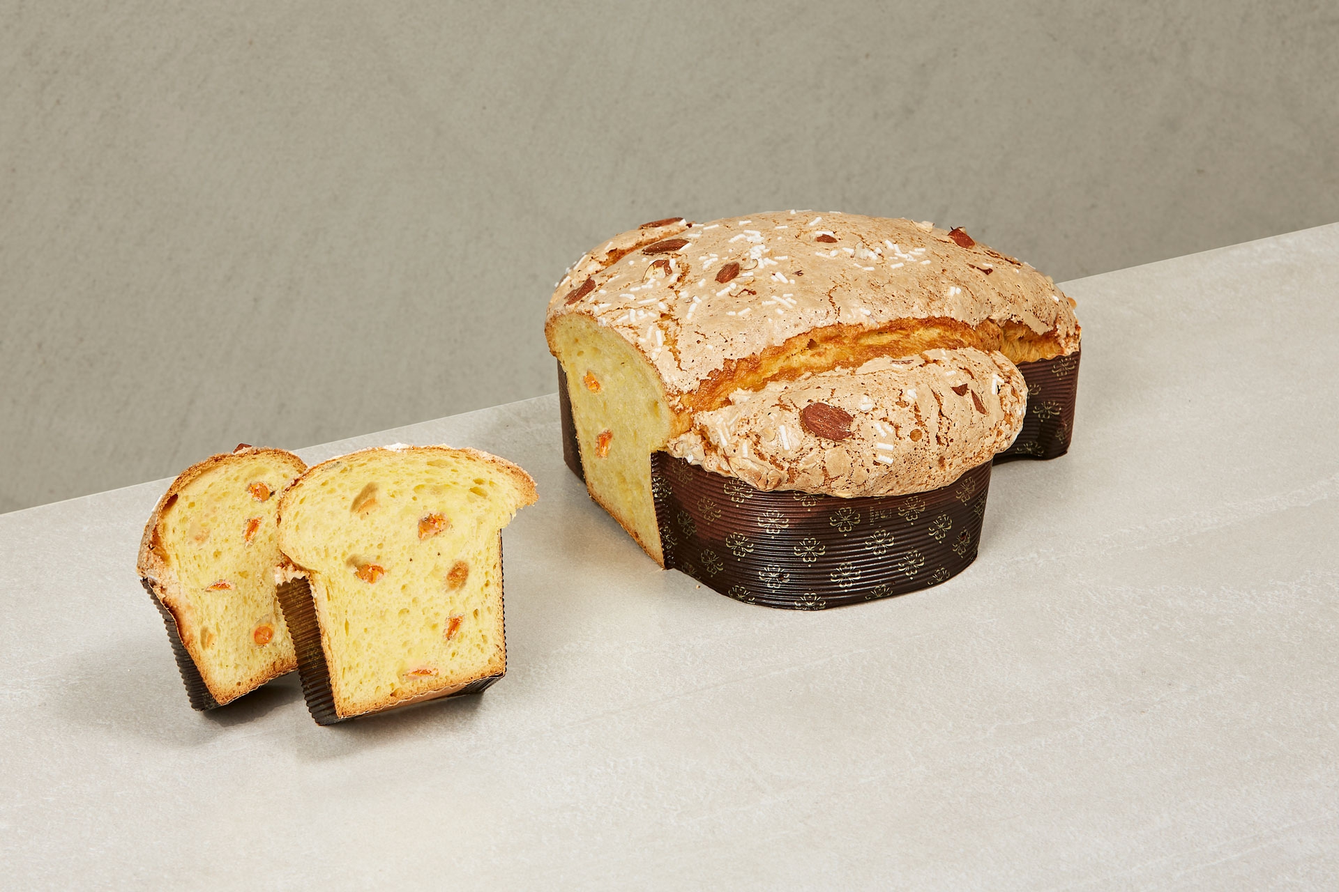 Colomba caramello salato e limone