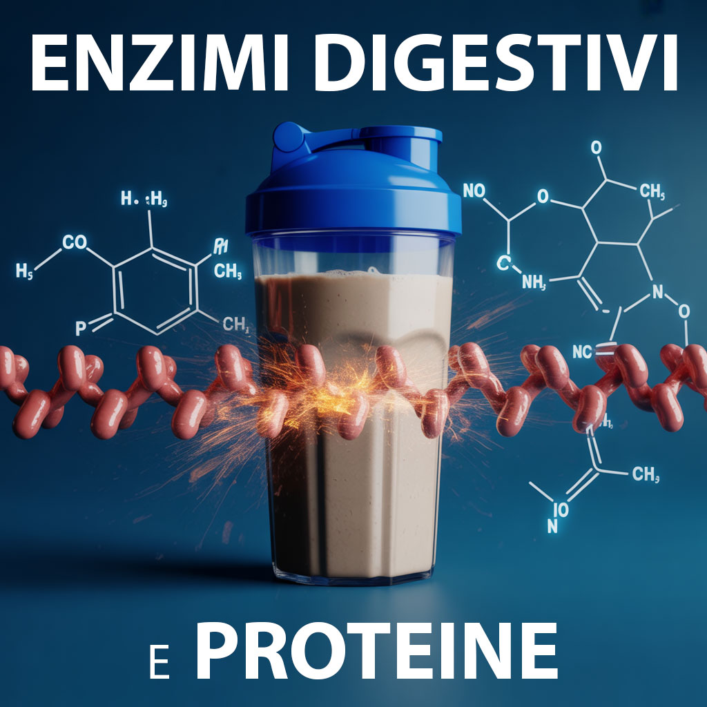 Enzimi digestivi: cosa sono e perché sono fondamentali con le proteine