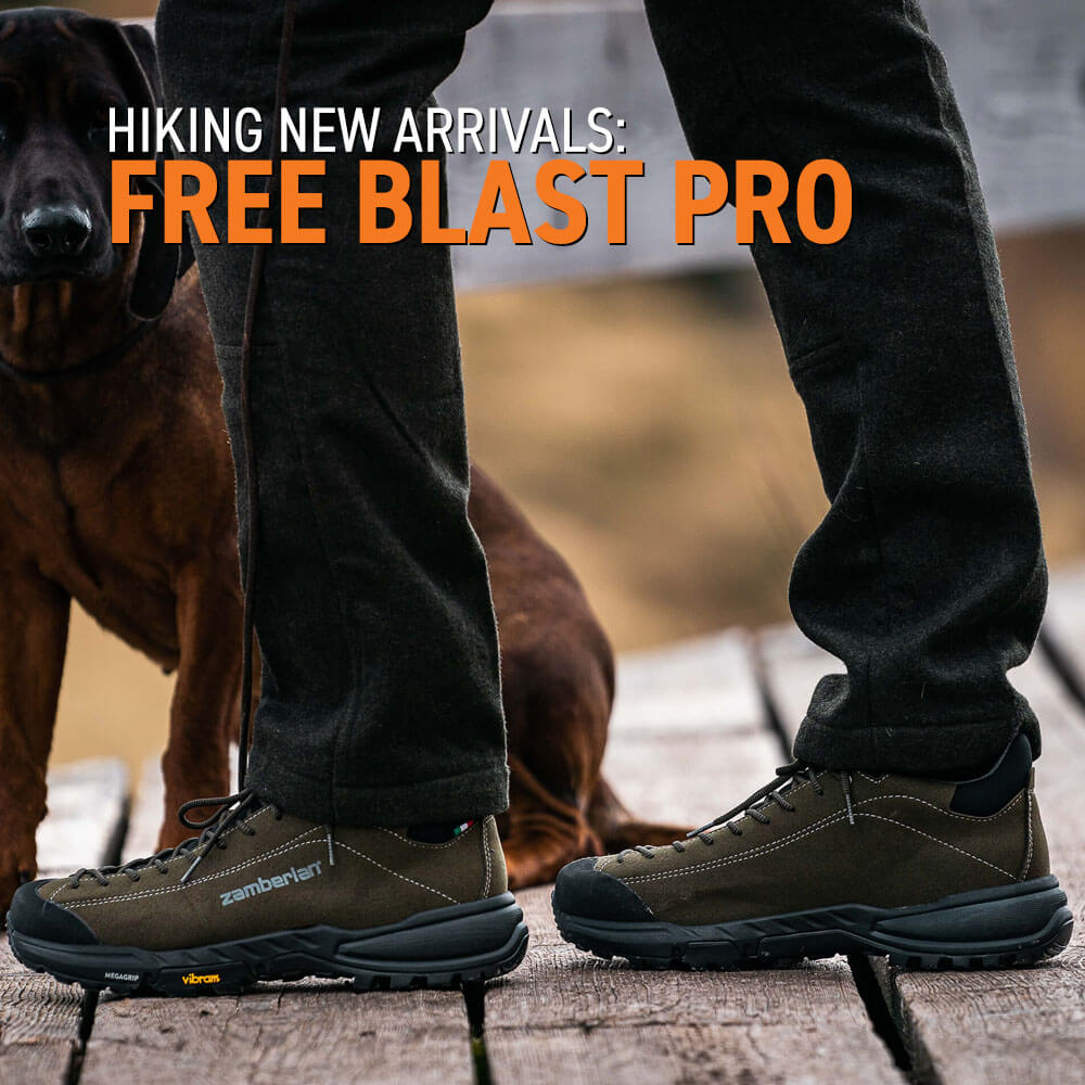 New Zamberlan Free Blast Pro hiking shoes