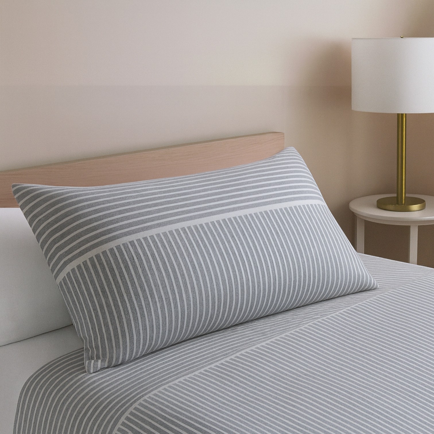 Completo letto una piazza e mezza Bastoncino - Fumo