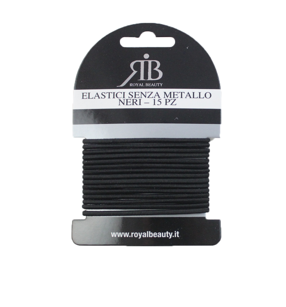 Elastici Capelli Colore Grigio 15 Pezzi