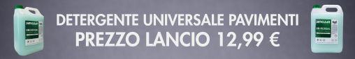 PREZZO LANCIO DETERGENTE UNIVERSALE PAVIMENTI