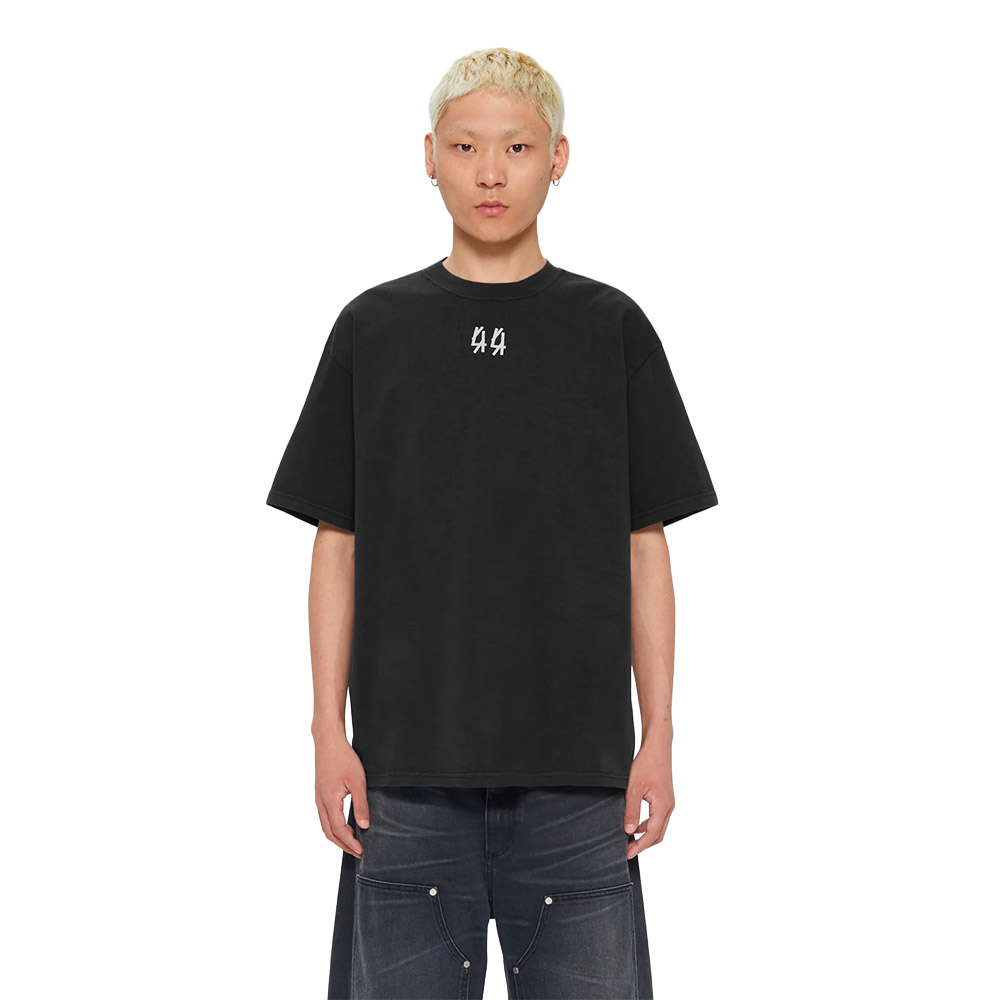 44 LABEL GROUP Maglietta Maniche Corte Tee Stamp Black 