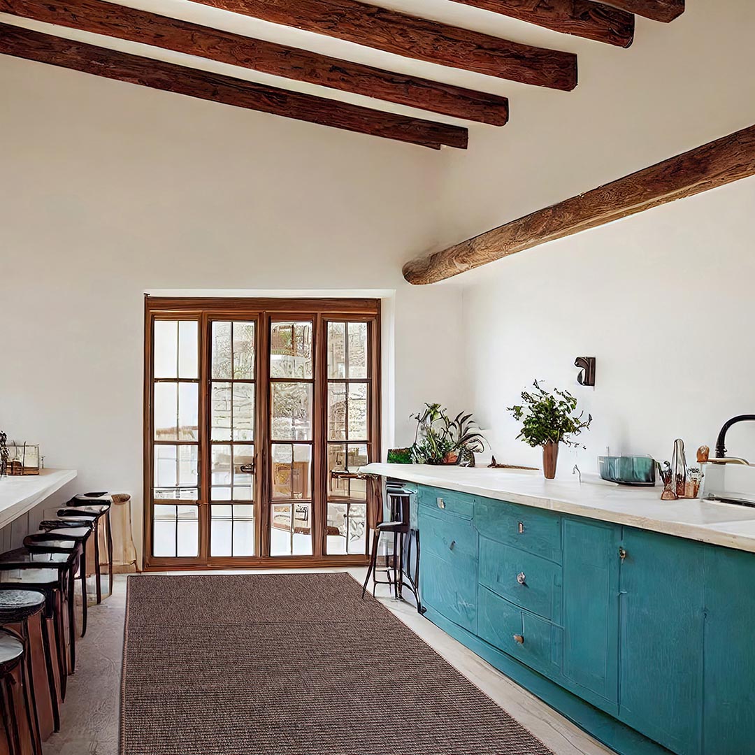 Tappeto OASI FANGO – Eleganza e Funzionalità per Cucina e Bagno