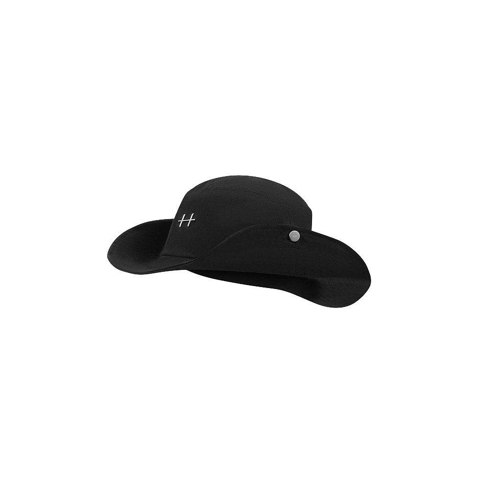 HELIOT EMIL Cappello Hat Cowboy Black