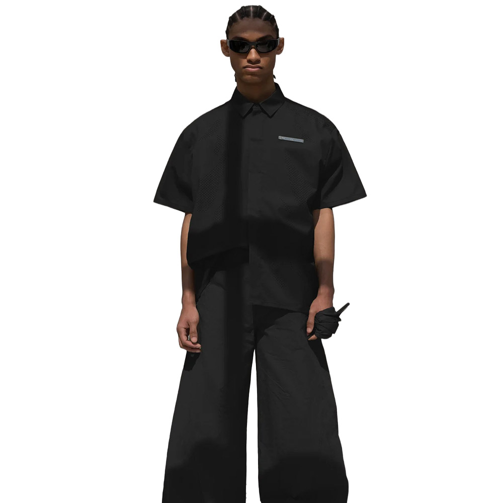 HELIOT EMIL Camicia Maniche Corte SS Shirt Alsoran Black