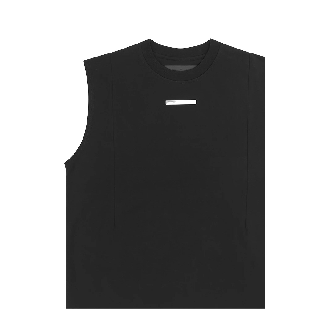 HELIOT EMIL Canotta Tank Top Astrape Black