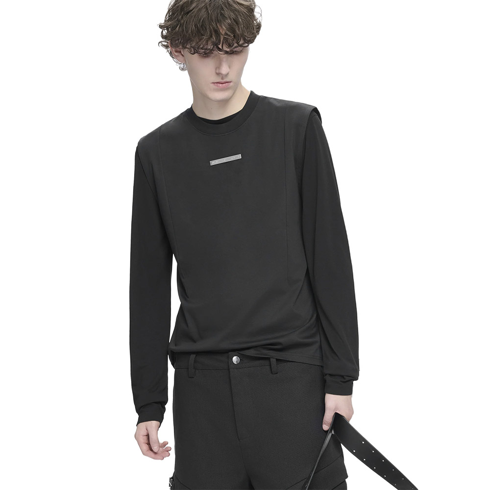 HELIOT EMIL Canotta Tank Top Astrape Black