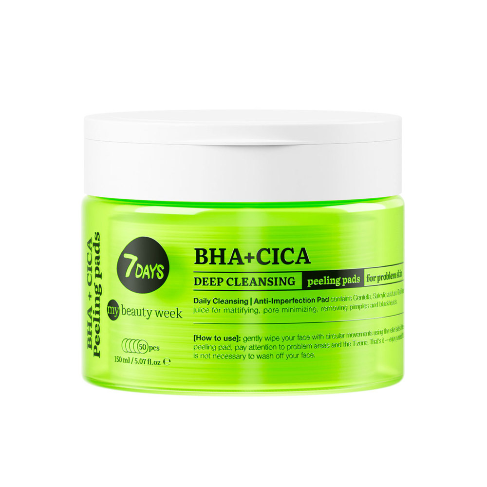Deep Cleansing Peeling Pad BHA+CICA 50 pz