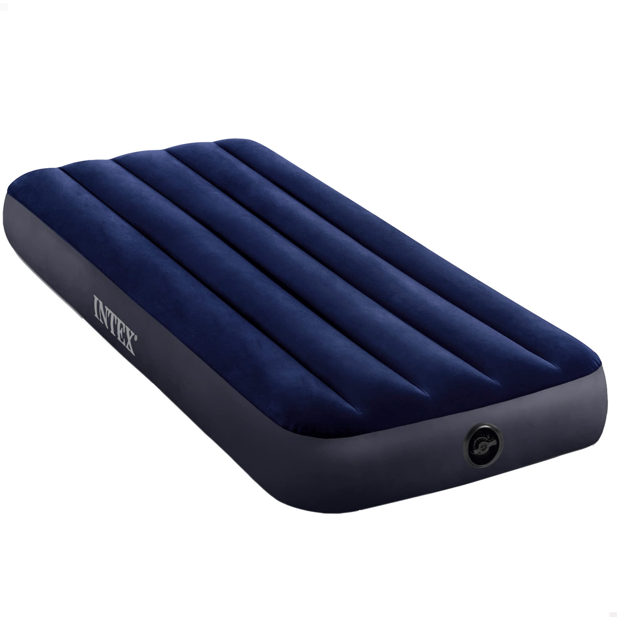 Materasso Singolo Gonfiabile Airbed Classic 76x191x25 cm con Tecnologia Fiber-Tech e Valvola 2-in-1 per Casa e Campeggio Intex - 4