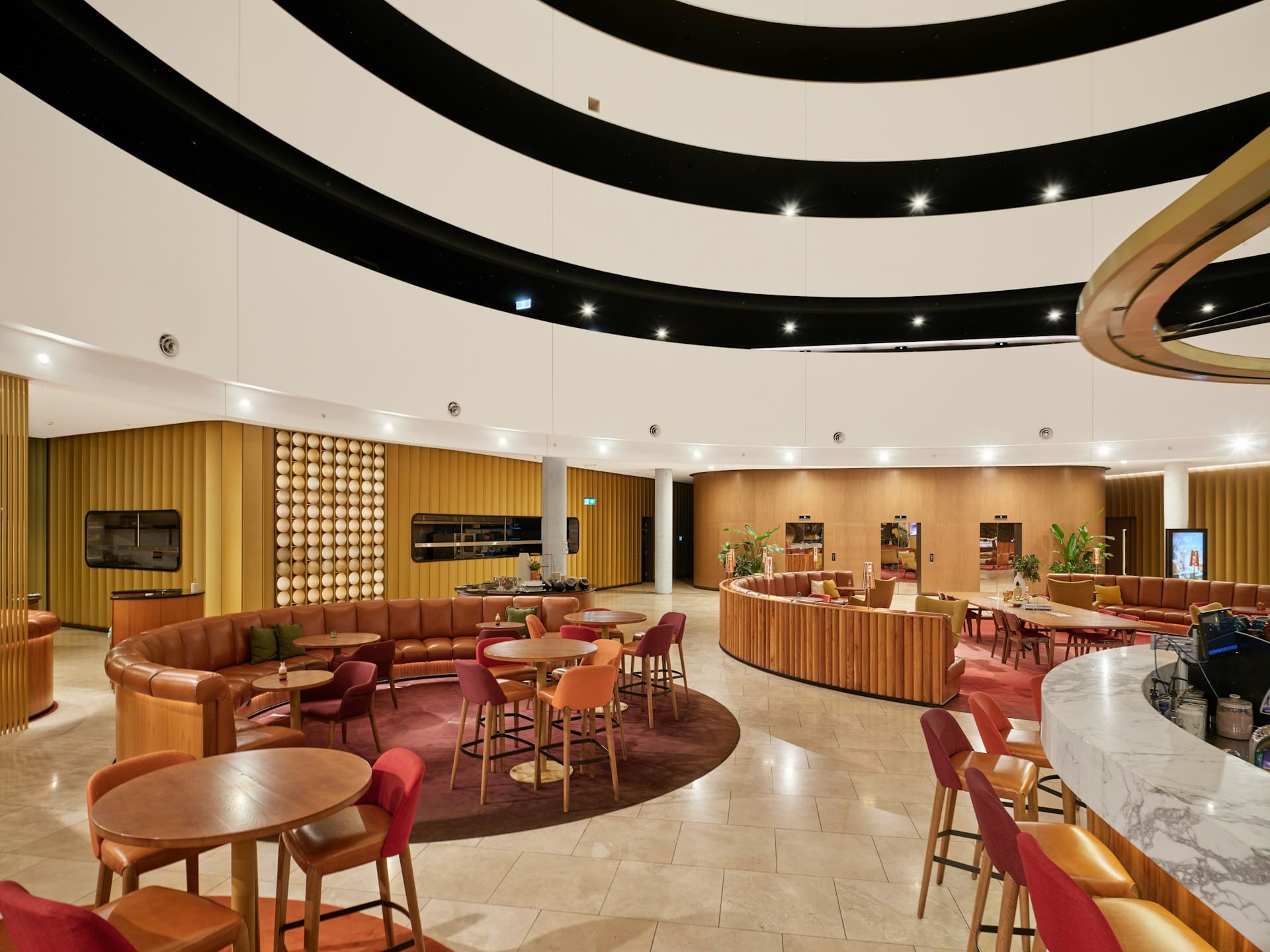 lounge di un aeroporto