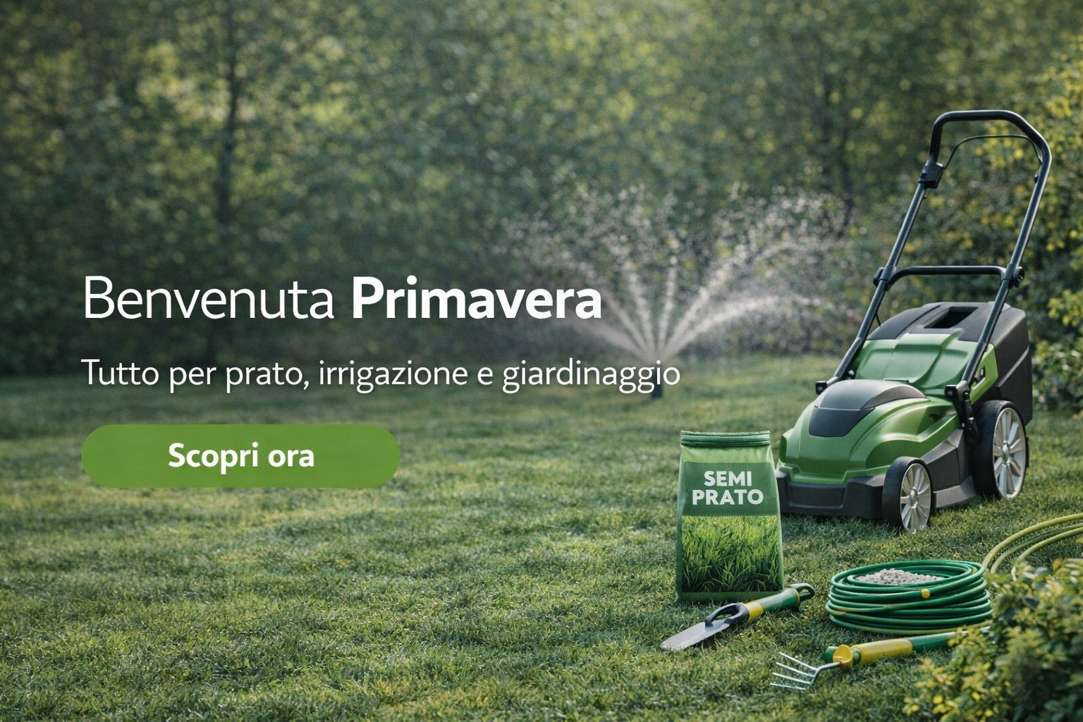 Benvenuta Primavera - Cura del verde