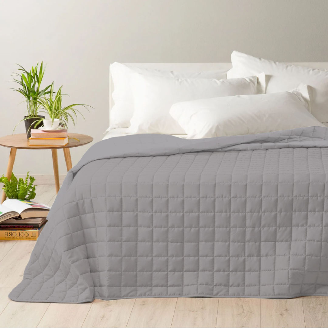 Trapuntino matrimoniale Kimmi - fumo