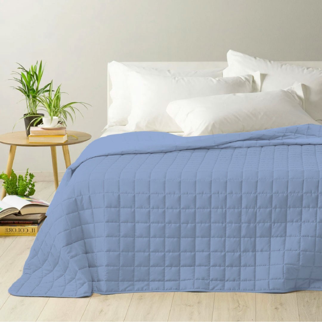 Trapuntino matrimoniale Kimmi - polvere