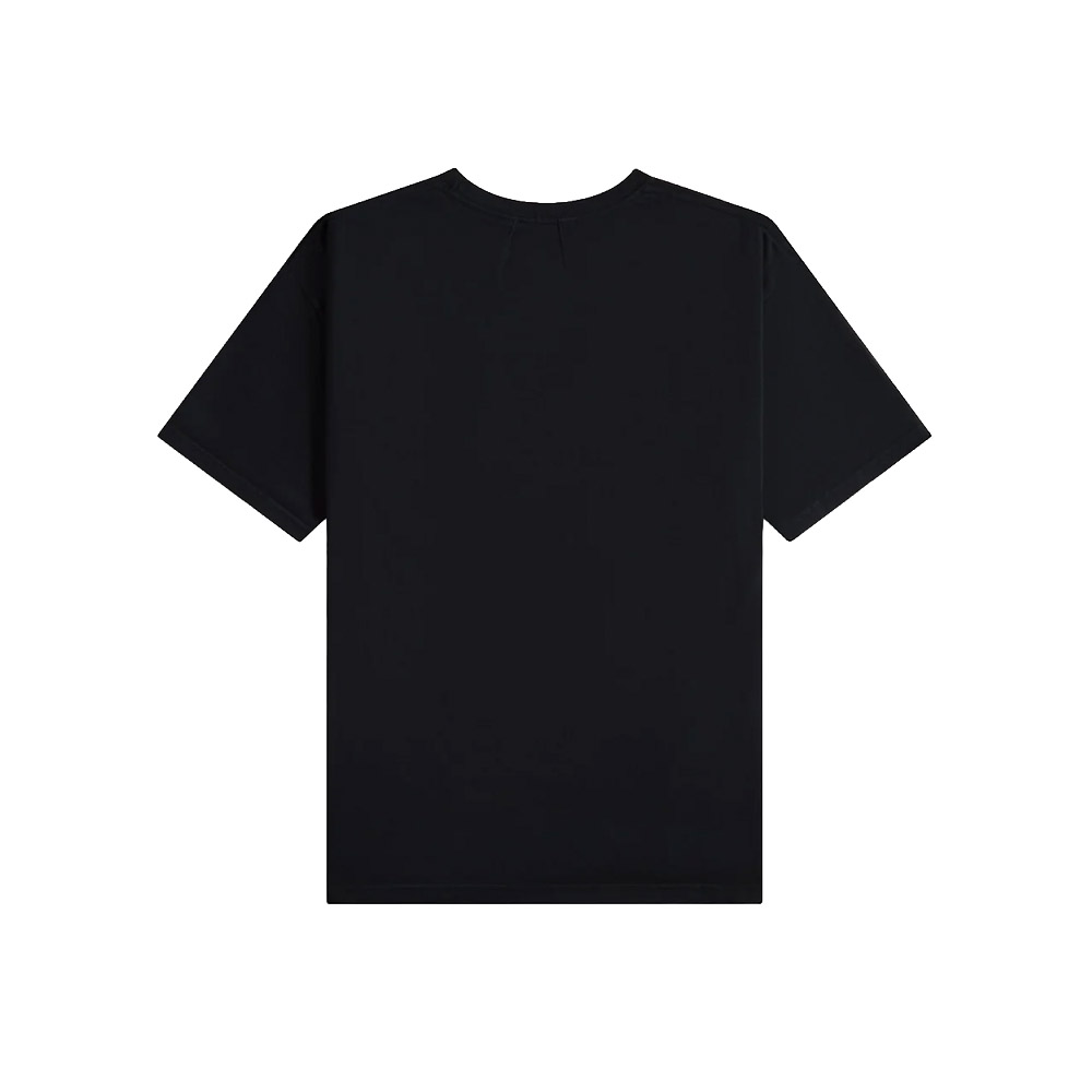 RHUDE Maglietta Maniche Corte Tee Oversized Chateau Crest Black 